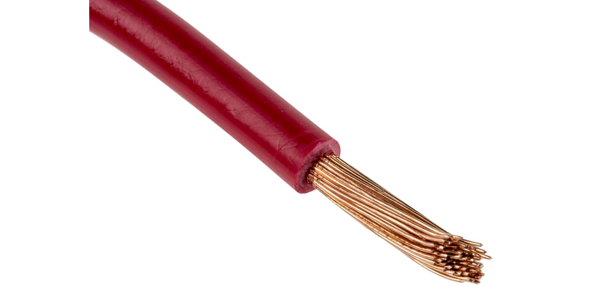 Product image for Red tri-rated cable 4.0mm 100m