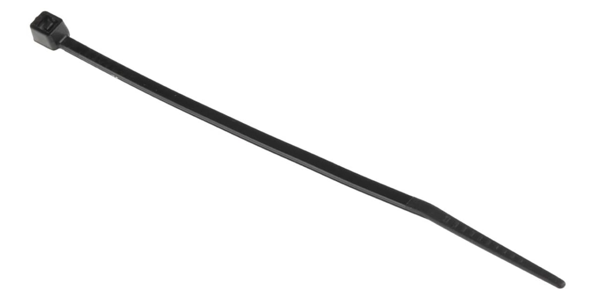 Product image for Cable Tie 100x2.5 Black heat stabilised