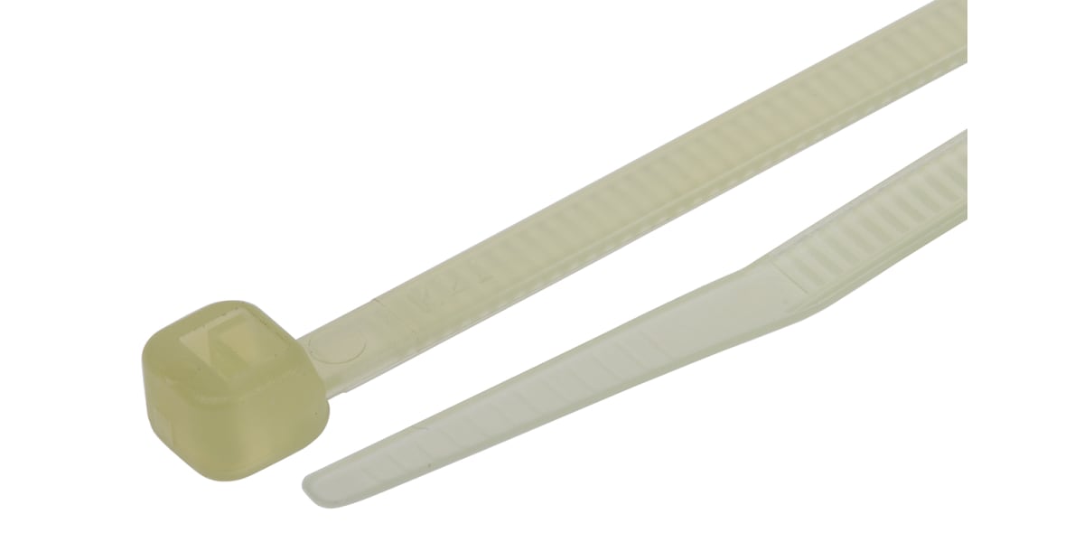 Product image for Cable Tie 150x3.6Natural heat stabilised