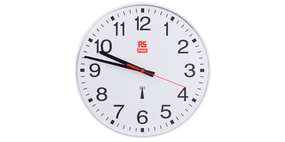 Product image for Clock Radio-Controlled 30cm long-life