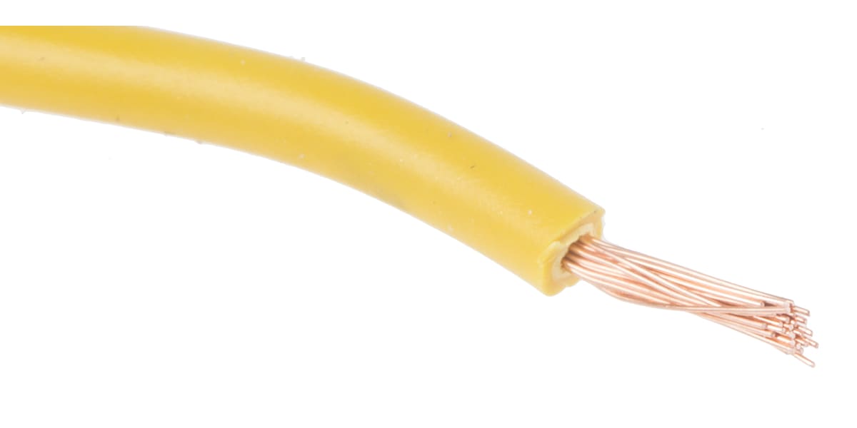 Product image for BK PVC Flexi Switchgear 1.0 Yell Cable