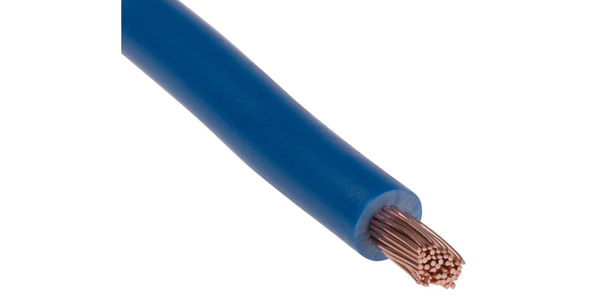 Product image for BK PVC Flexi  Switchgear 4.0 Blue Cable