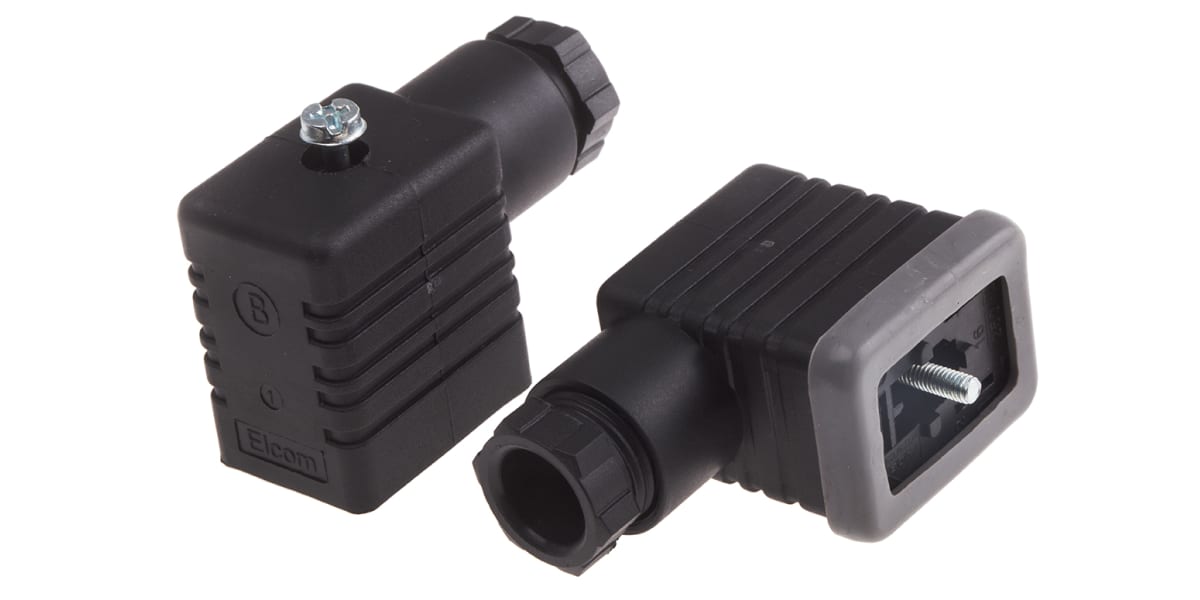 Product image for Socket PG9 2 Pole + Earthing-Black