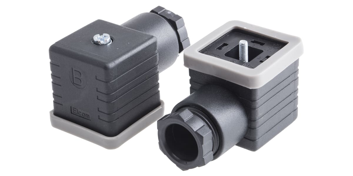 Product image for Socket PG11 3 Pole + Earthing-Black