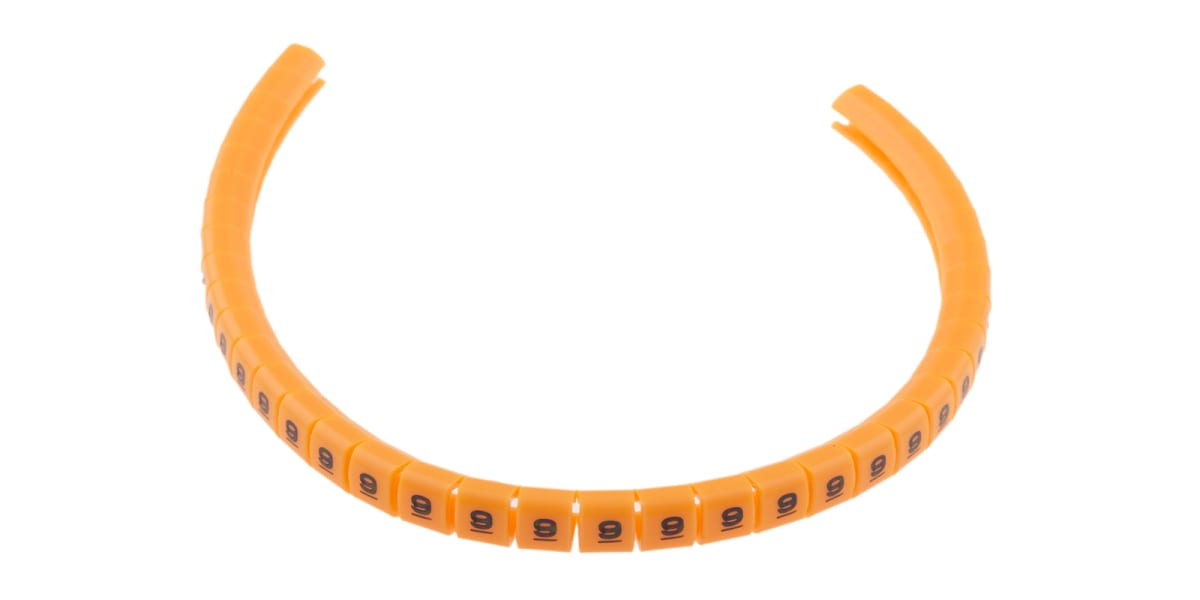 Product image for Snap-on Nylon 6 Orange Cable Marker 9