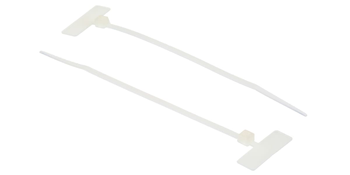 Product image for Natural Marker Cable Tie 110x2.5