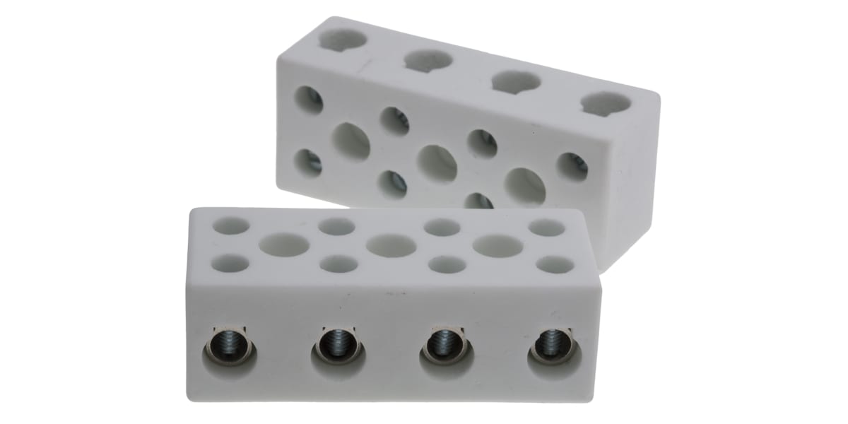 Product image for CERAMIC TERMINAL BLOCKS , 16 MM2,4 POLES