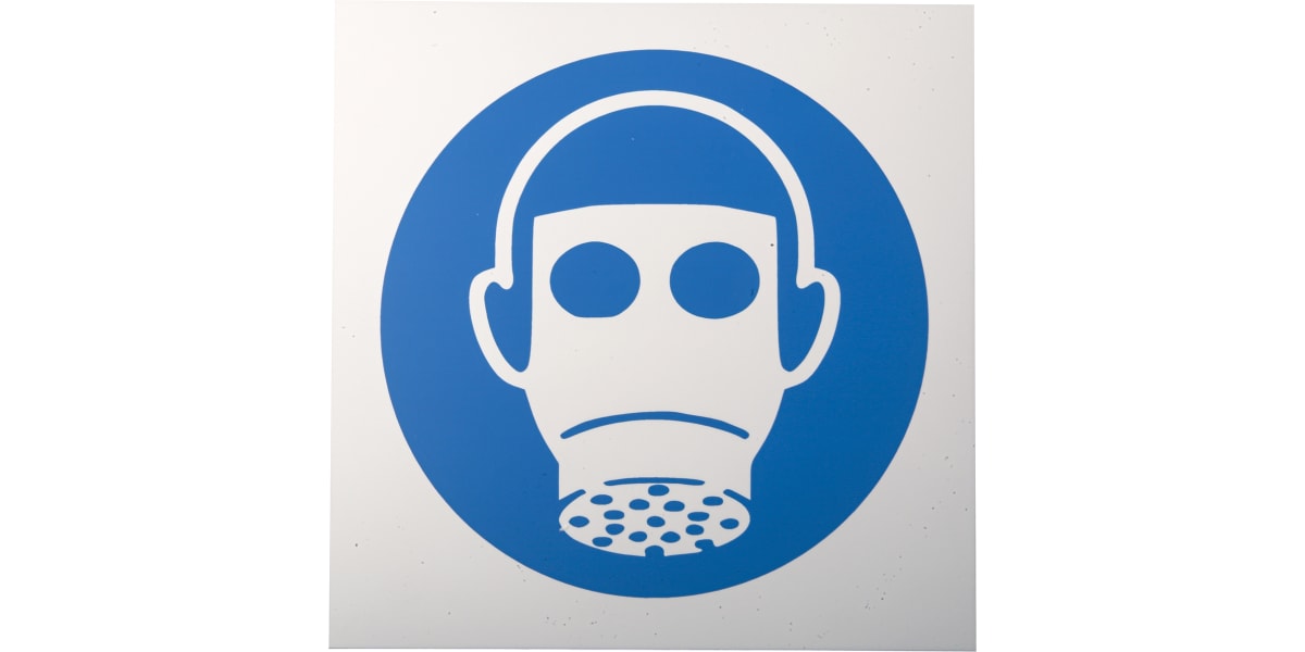 Product image for 200mm Wear Respiratory Protection Sign