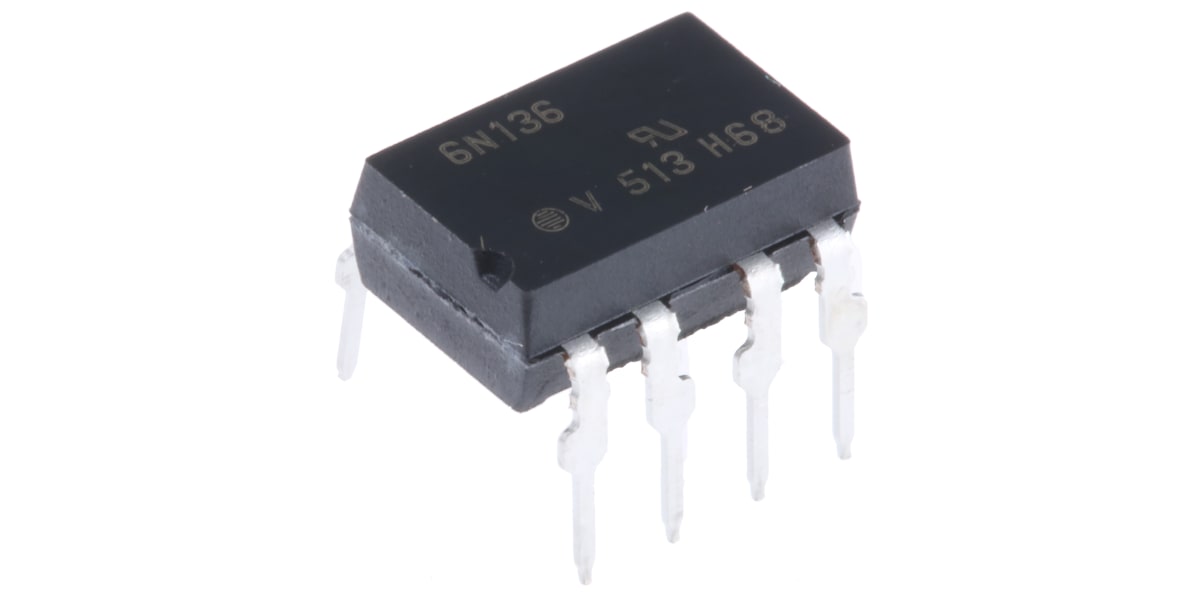 Product image for OPTOCOUPLER 1MBD TRANSISTOR, BASE PDIP8