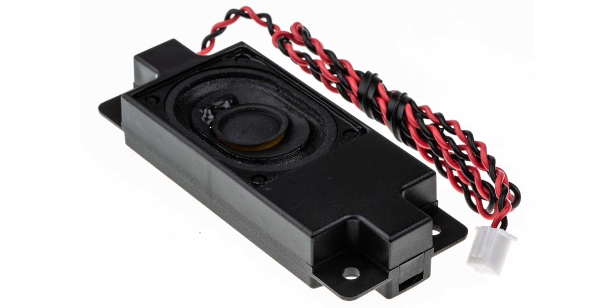 Product image for Speaker 8 ohm 2W rectangular 80x30mm