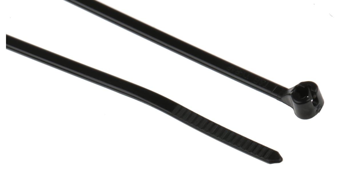 Product image for POLYAMIDE 6.6 CABLE TIE 203 X 2.4MM