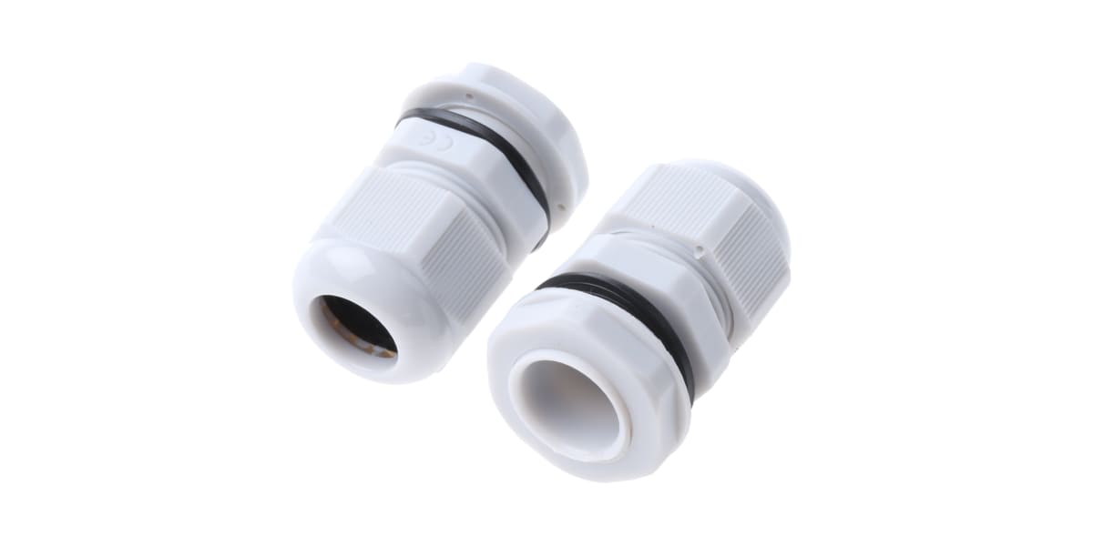 Product image for Nylon Cable Gland M20 Grey 10 -14mm