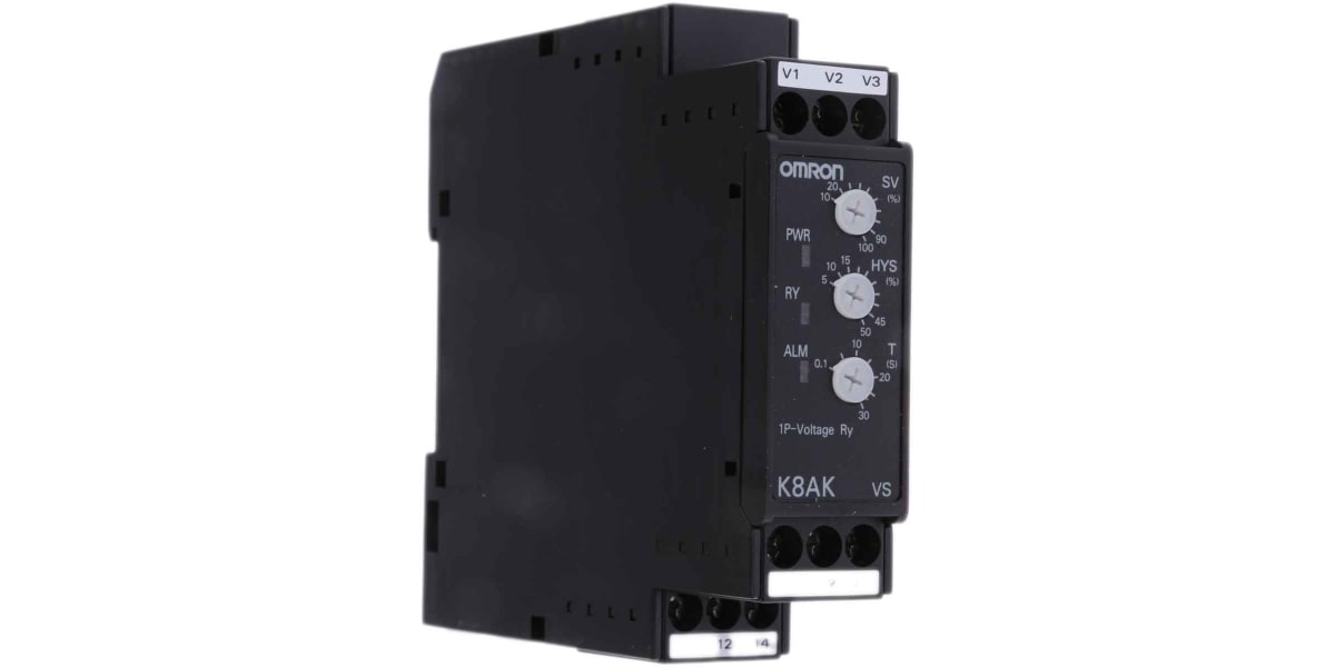 Product image for MONITORING RELAY 22.5MM SINGLE PHASE