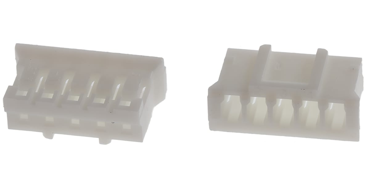 Product image for JST, PHR Female Connector Housing, 2mm Pitch, 5 Way, 1 Row