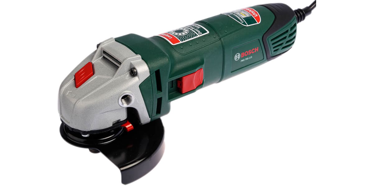 Product image for Bosch PWS700115 115mm Corded Angle Grinder, UK Plug