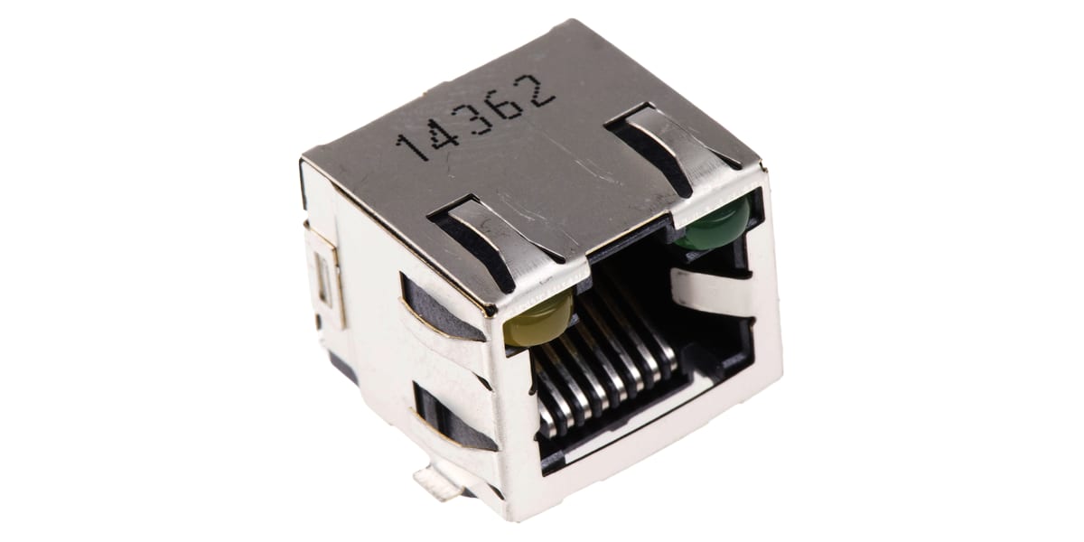 Product image for Mod Jack RJ45 Cat 5 Right angle