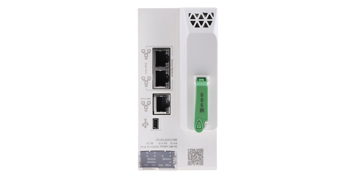 Product image for Schneider Electric Modicon M580 PLC CPU, Ethernet Networking, Mini USB Interface