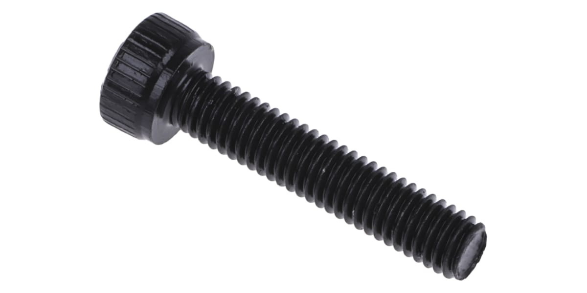 Product image for Blk steel socket head cap screw,M3x15mm