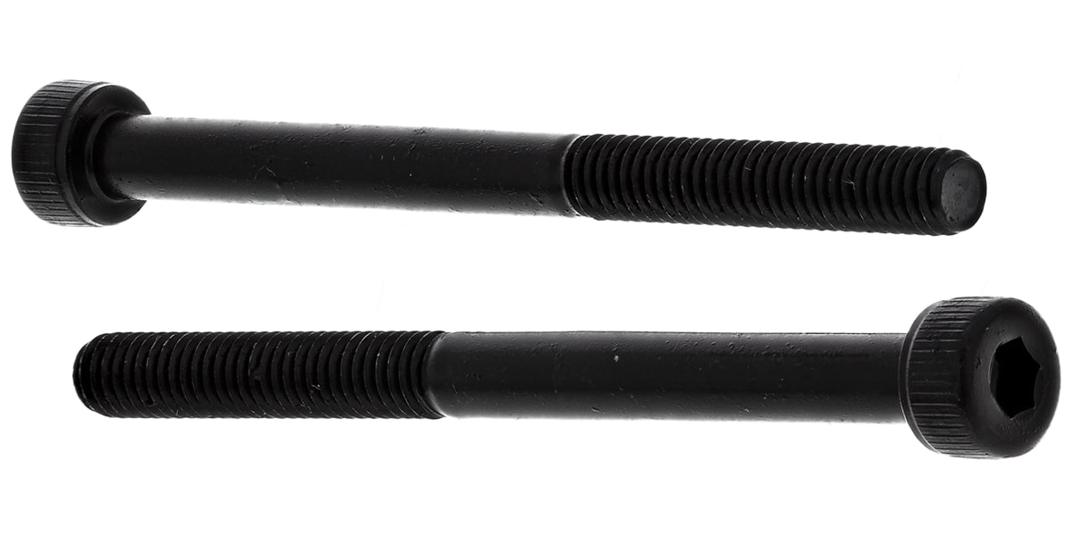 Product image for Blk steel socket head cap screw,M4x50mm