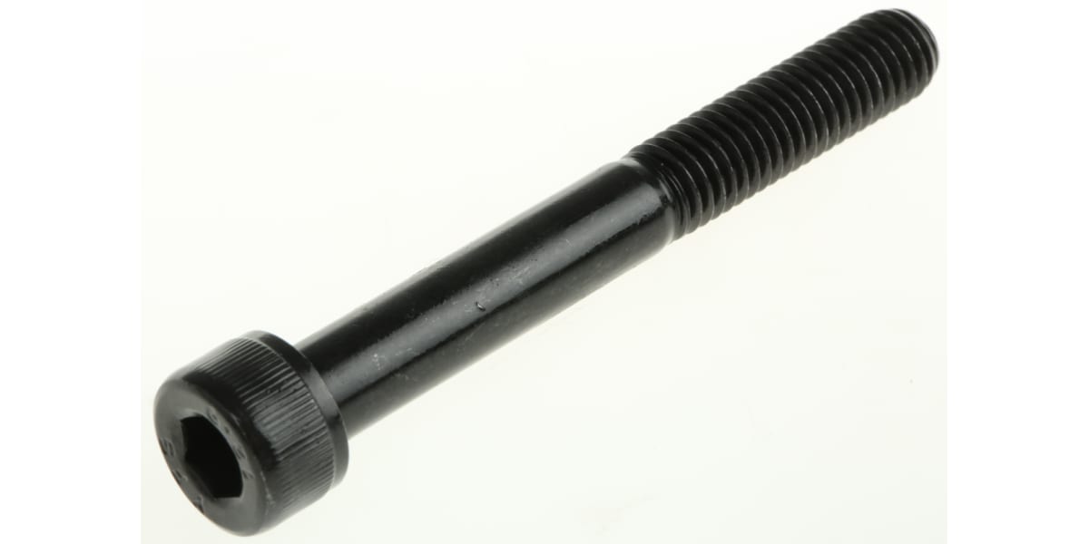 Product image for Blk steel socket head cap screw,M8x65mm