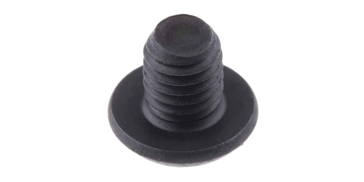 Product image for Blk steel skt button head screw,M5x6mm