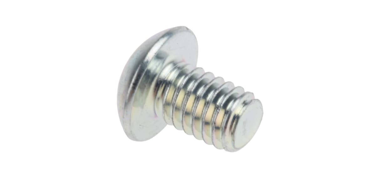 Product image for BZP socket button head screw, M4x6