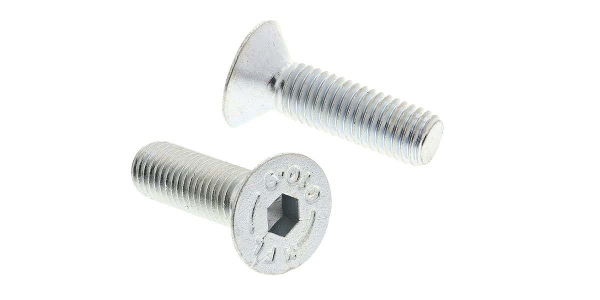 Product image for BZP countersink head,M10x35