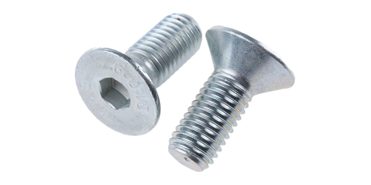 Product image for BZP countersink head,M12x30