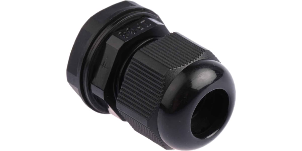 Product image for round top cable gland PG13.5 Black  IP68