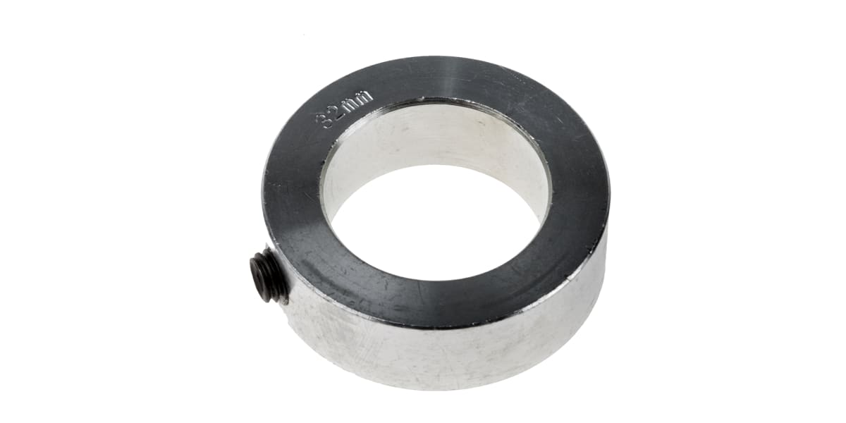 Product image for Steel Shaft Collar, One Piece, Bore 32mm