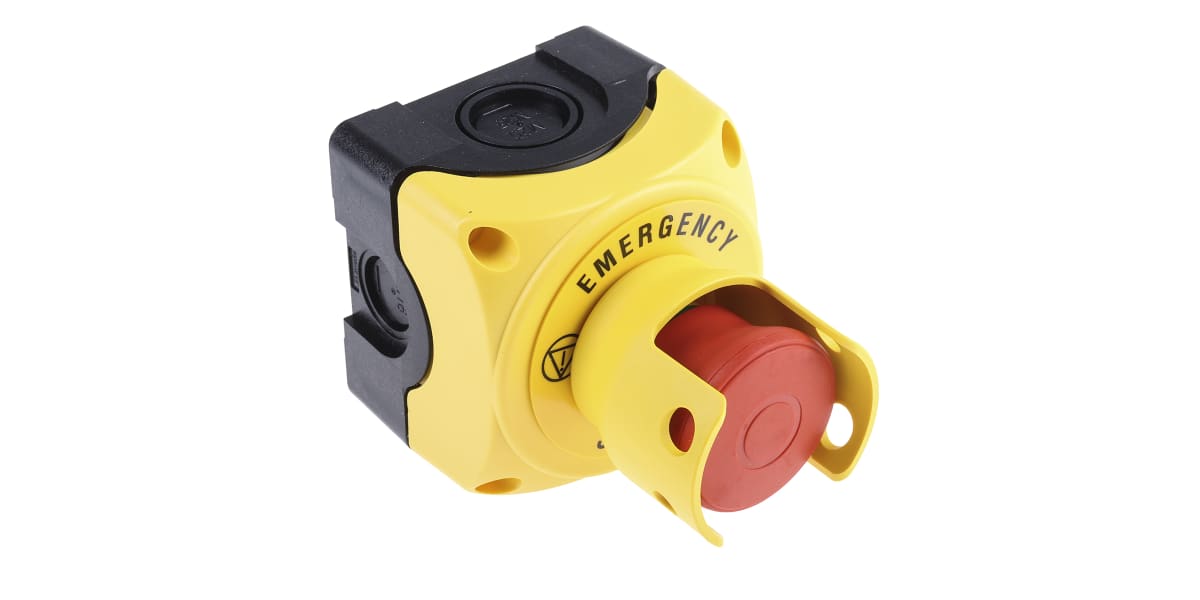 Product image for PULL RELEASE EMERGENCY STOP C/W SHROUD