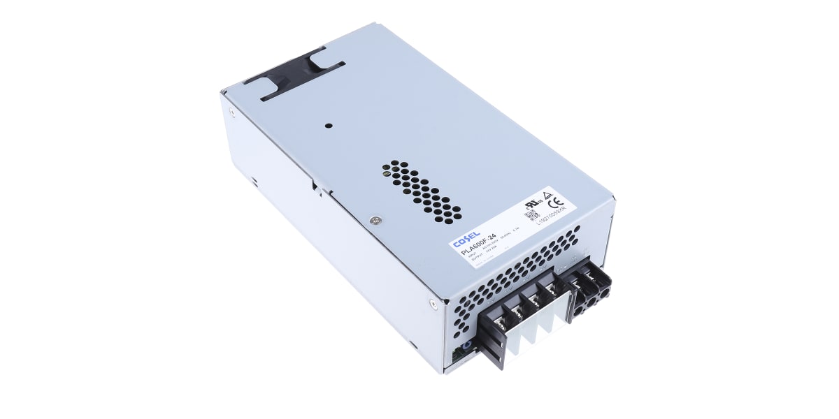 Product image for POWER SUPPLY 85-264V IN, 24V 25A OUT