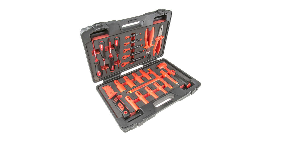 Product image for 24pc insulated VDE tool set