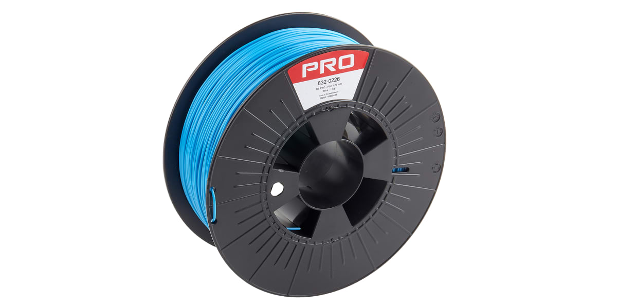 Product image for RS Blue PLA 1.75mm Filament 1kg