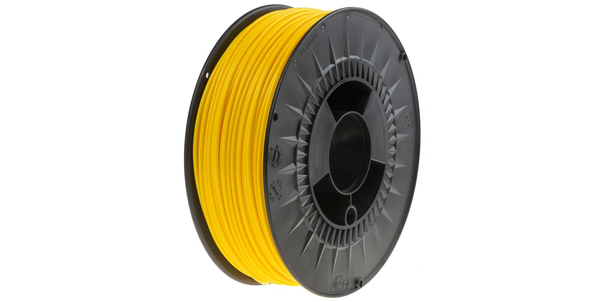 Product image for RS Yellow PLA 2.85mm Filament 1kg