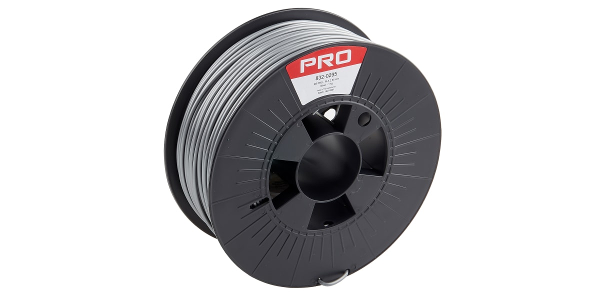 Product image for RS Silver PLA 2.85mm Filament 1kg