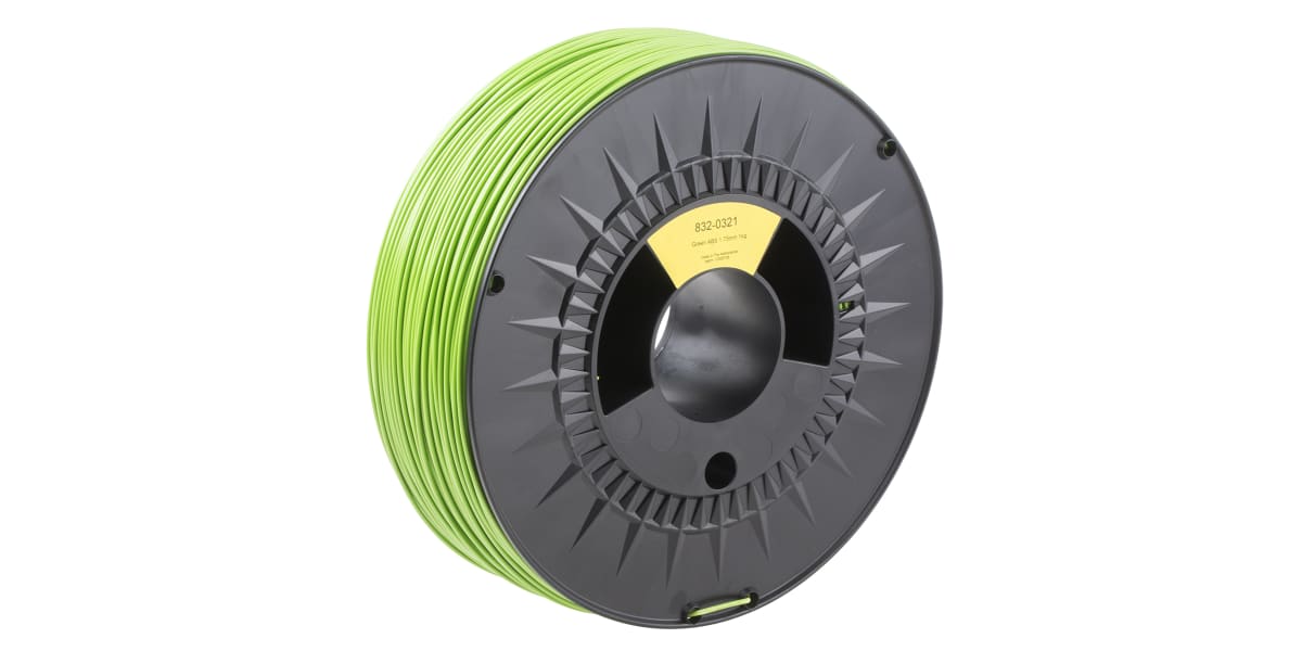 Product image for RS Green ABS 1.75mm Filament 1kg