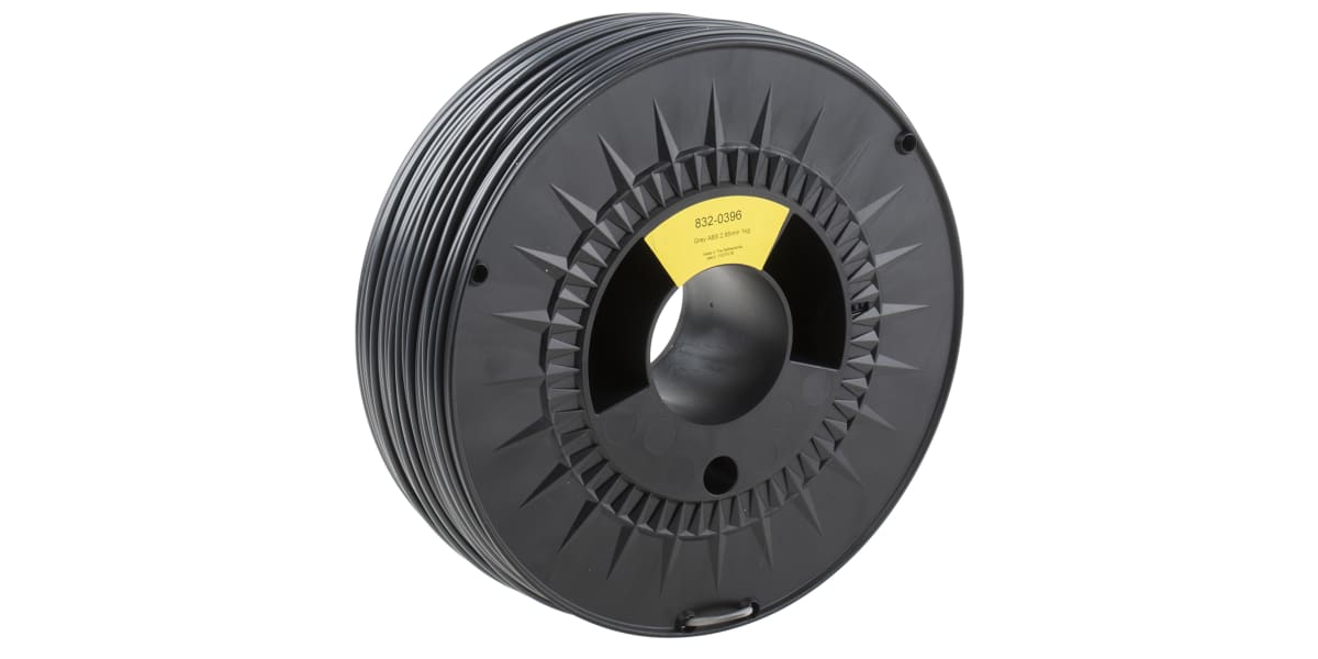 Product image for RS Grey ABS 2.85mm Filament 1kg