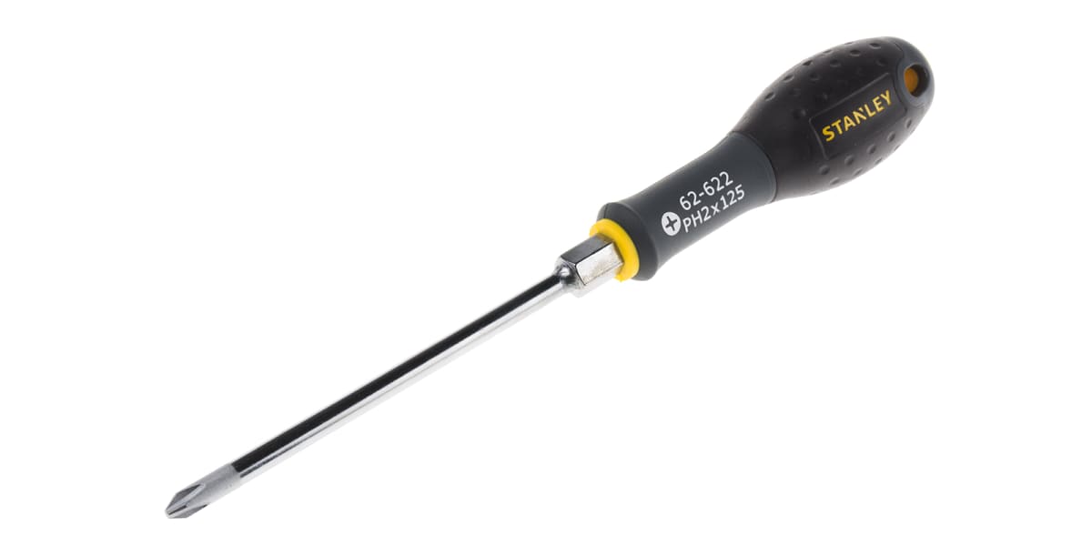 Product image for FATMAX SCREWDRIVER + BOLSTER PH2 X 125