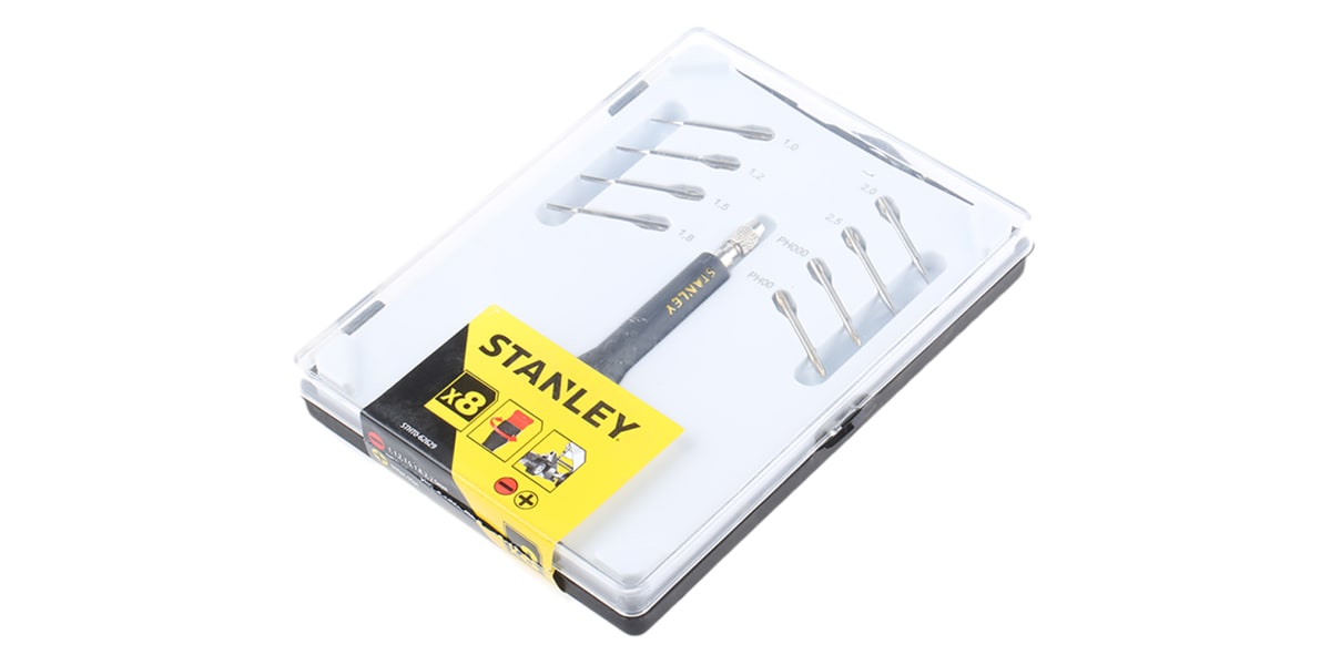 Product image for 8 PC SLOTTED & PHILLIPS SCREWDRIVER SET