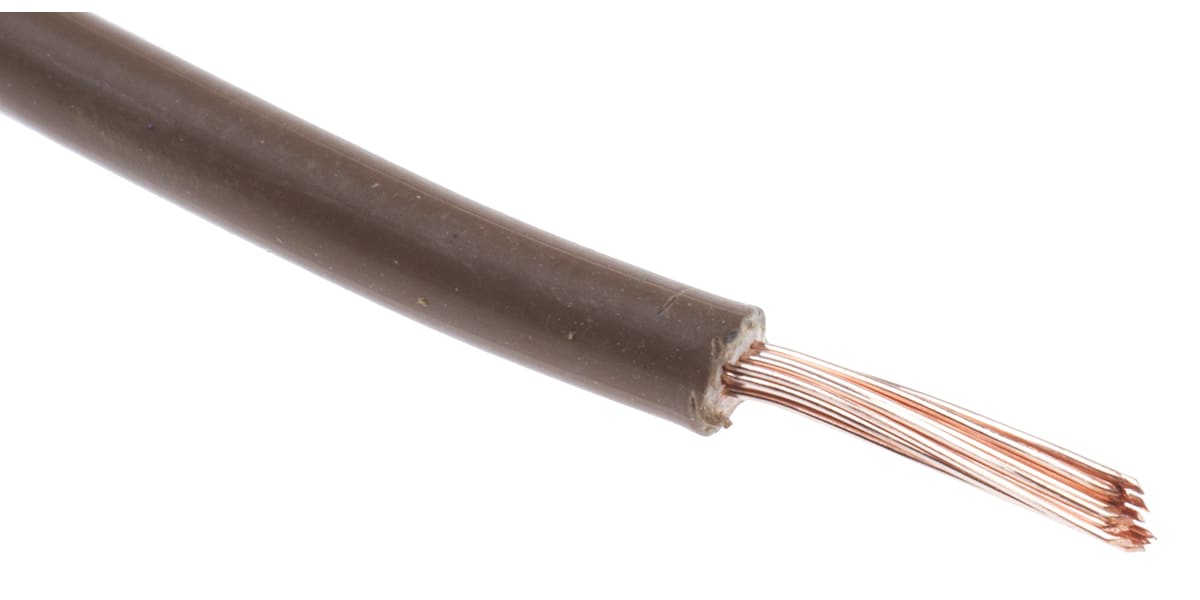 Product image for H05Z-K 0.75mm Brown Cable 100m