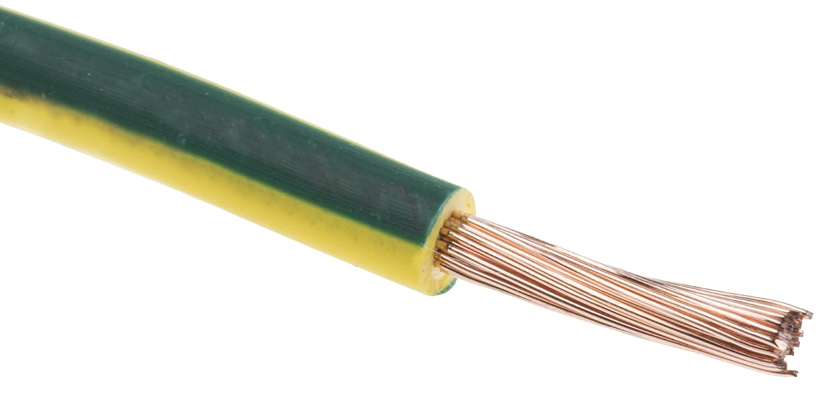 Product image for H07Z-K 2.5mm Grn/Yllw Cable 100m