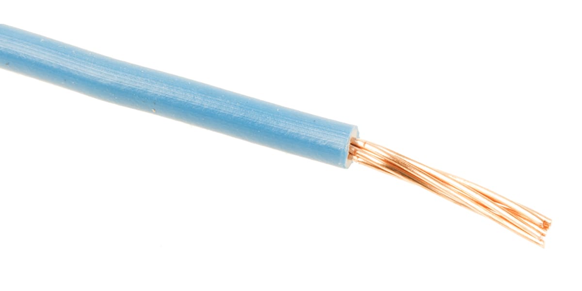 Product image for 6491X / H07V-R 1.5mm Blue Cable 100m