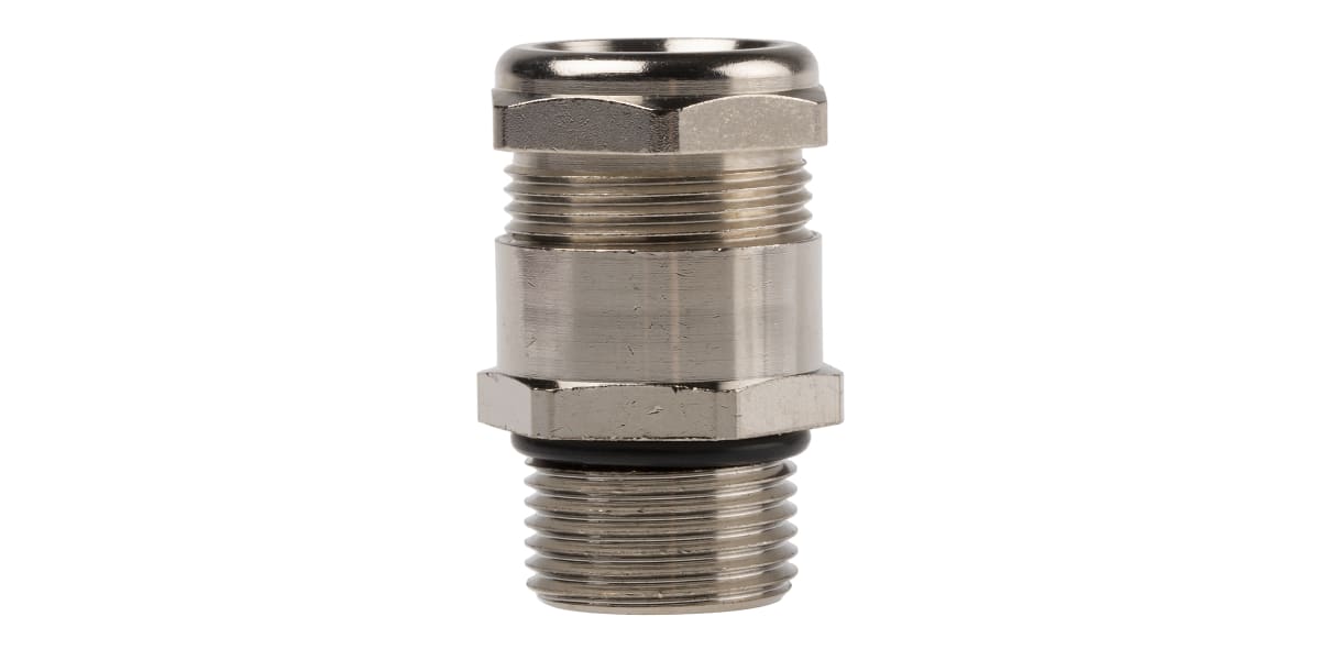 Product image for Lapp Skindicht Brass M20 Cable Gland With Locknut, 12.8mm, IP68, Metallic