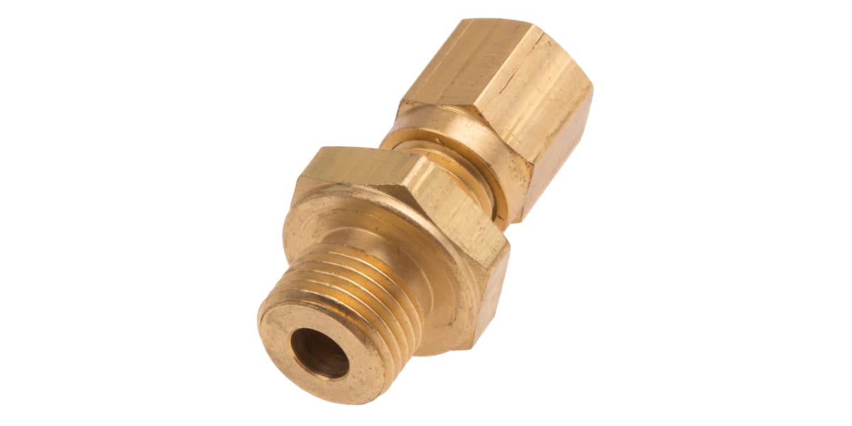 Product image for BRASS Comp Gland 1/8 BSPP to suit 4mm