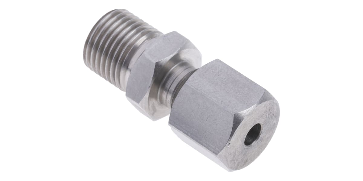 Product image for S/S Comp Gland 1/8 BSPP to suit 1/8