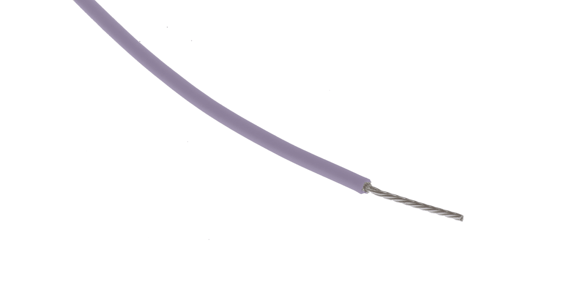 Product image for PTFE A 7/0.15 violet 100m