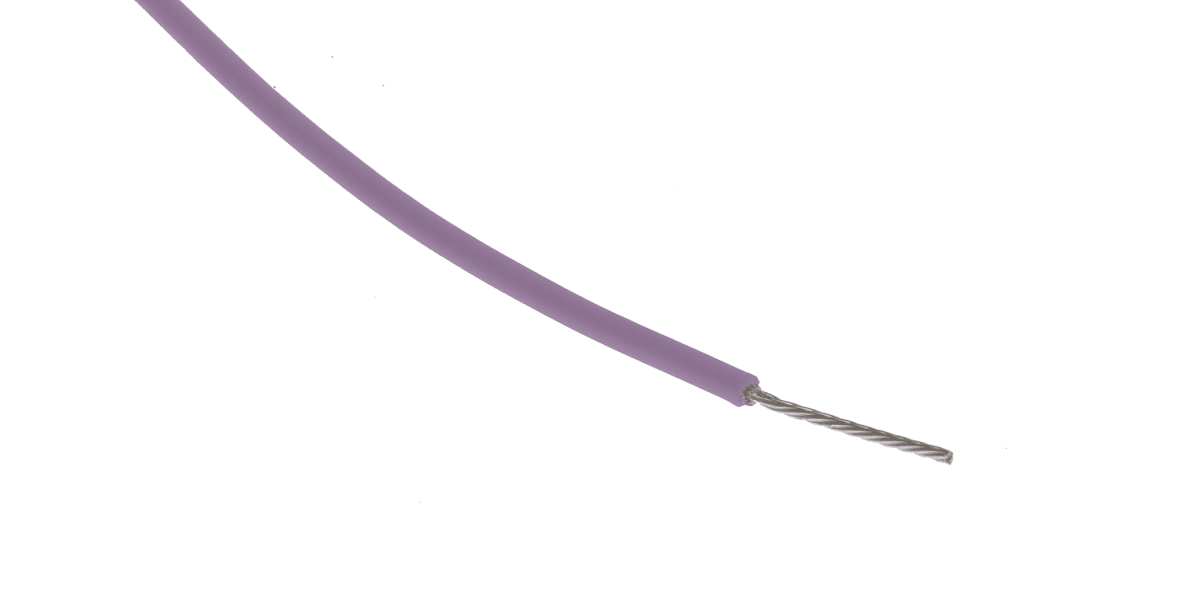 Product image for PTFE B 7/0.2 violet 100m