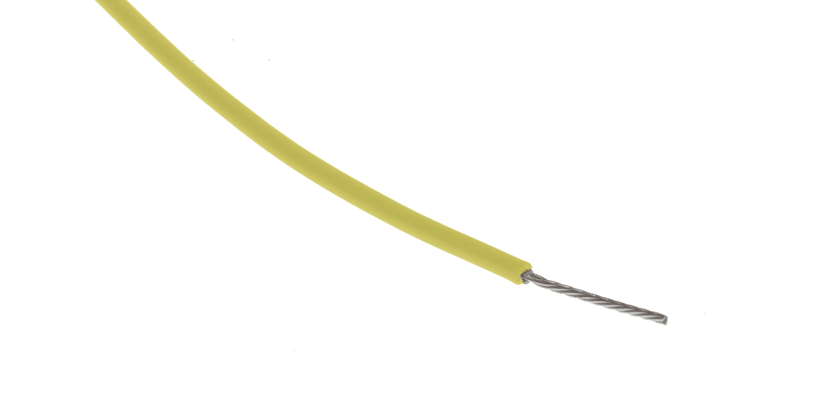 Product image for PTFE B 19/0.15 YELLOW 25M