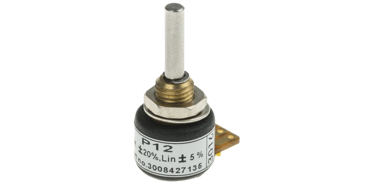 Product image for Potentiometer 1 turn PL CR 2K with STOP.